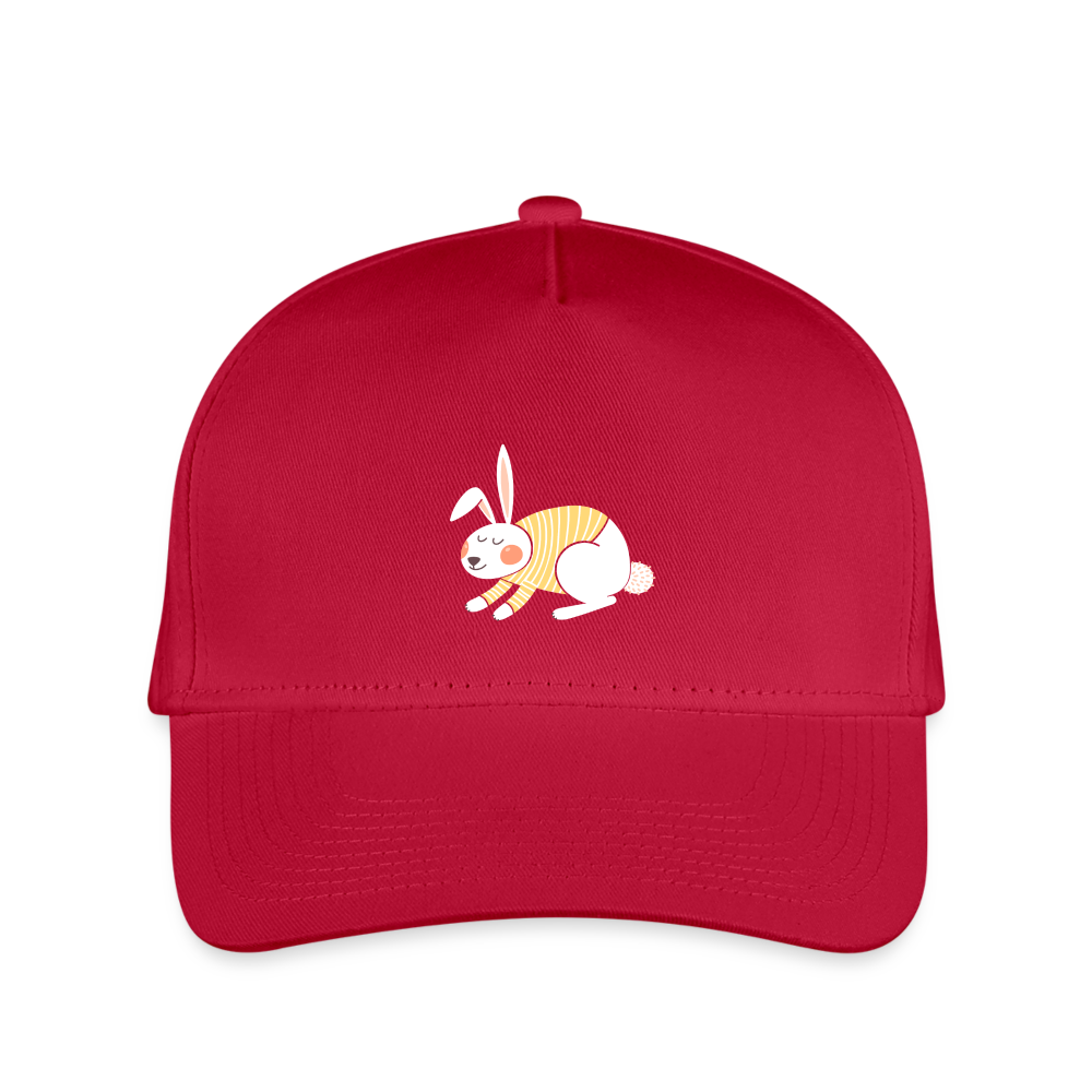 SIE CAPS "BUNNY RABIT" Kid's Baseball Cap - red