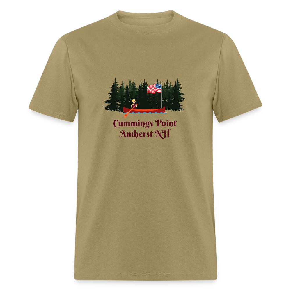SIE CAPS "Cummings Point" Unisex Classic T-Shirt - khaki