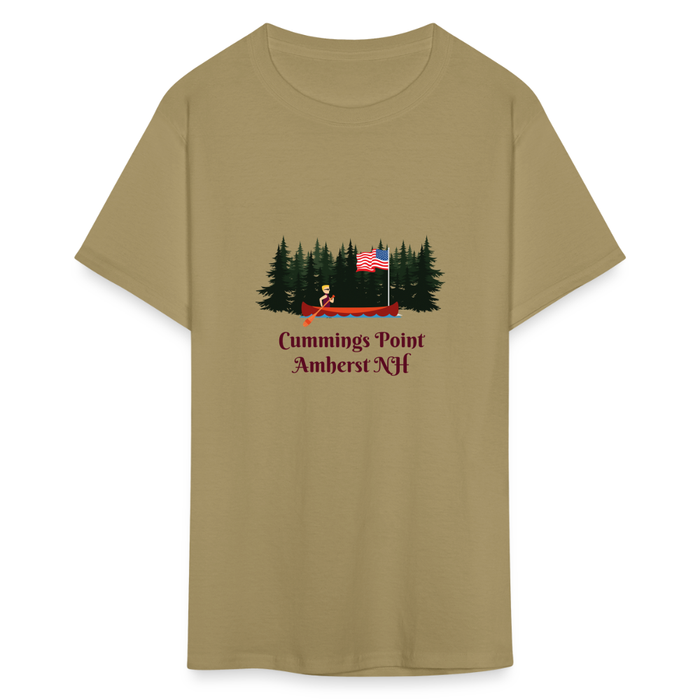 SIE CAPS "Cummings Point" Unisex Classic T-Shirt - khaki