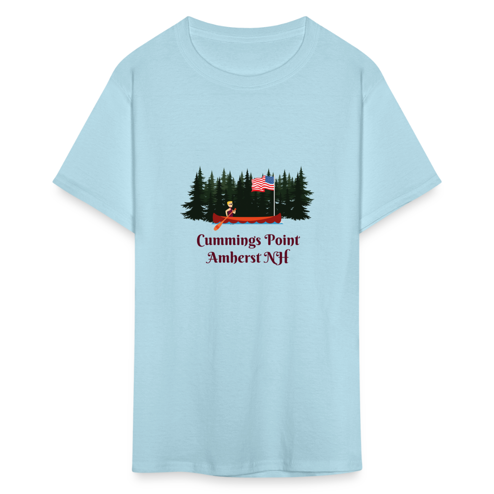 SIE CAPS "Cummings Point" Unisex Classic T-Shirt - powder blue
