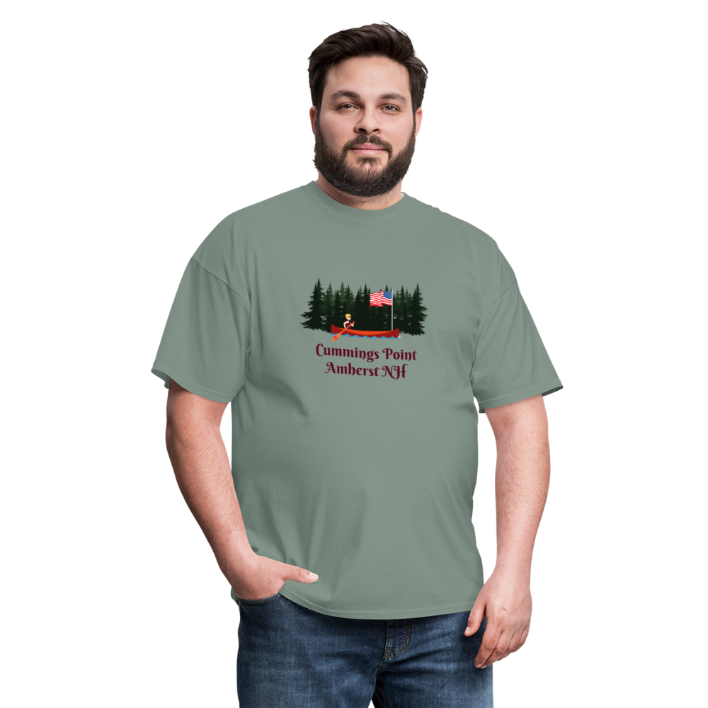 SIE CAPS "Cummings Point" Unisex Classic T-Shirt - sage