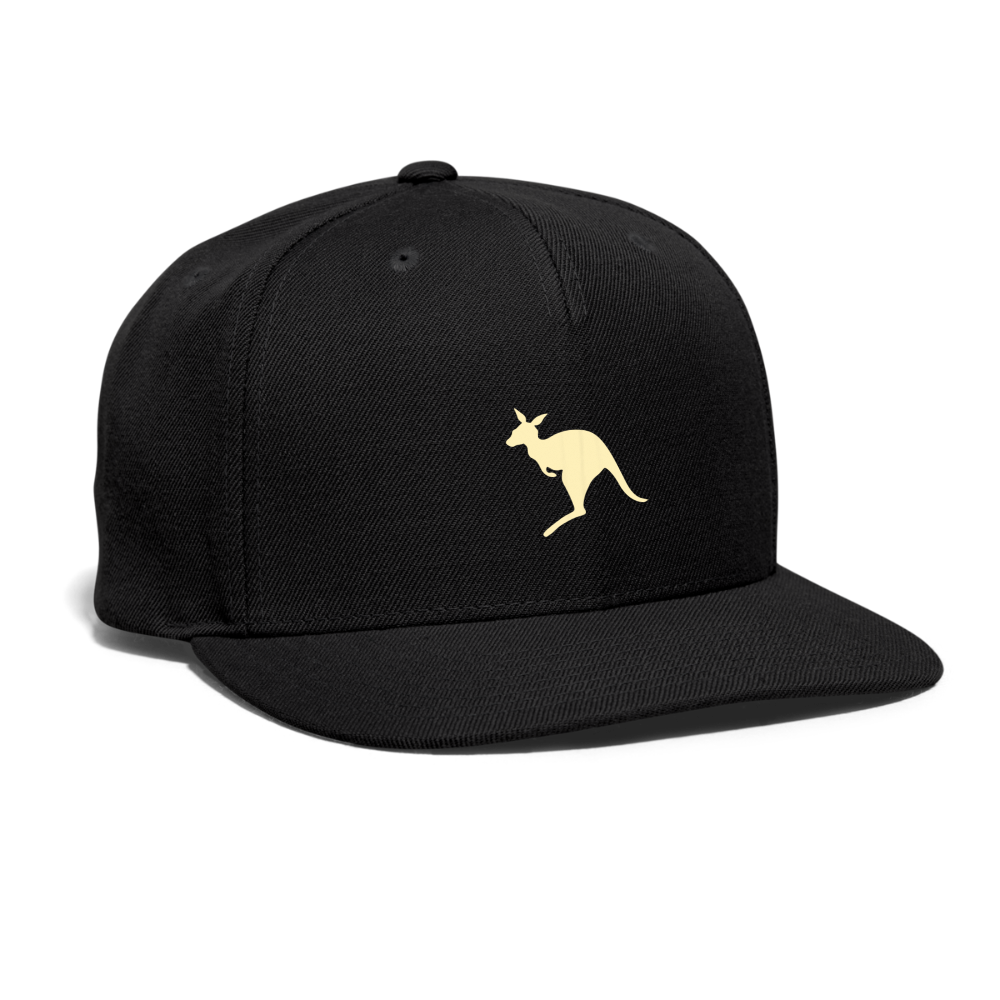 SIE CAPS "KAGAROO" Authentic Snapback Baseball Cap - black