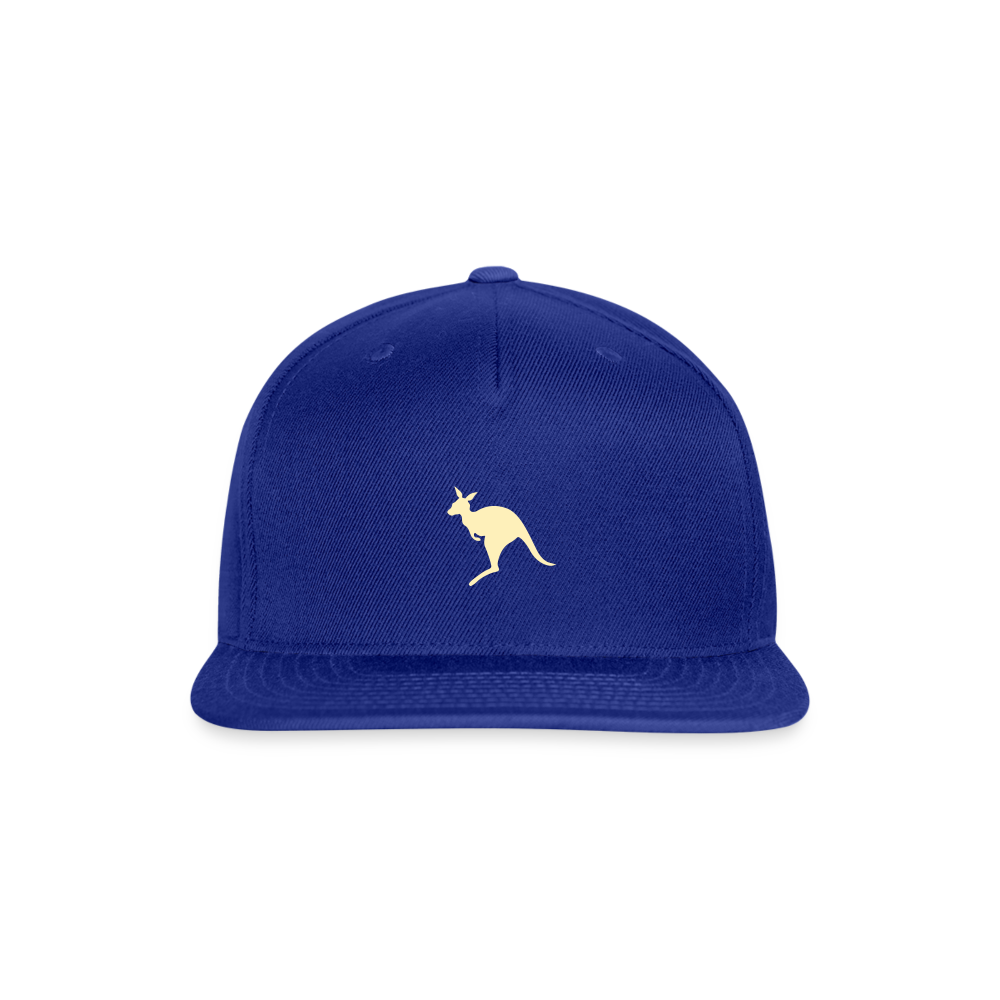 SIE CAPS "KAGAROO" Authentic Snapback Baseball Cap - royal blue