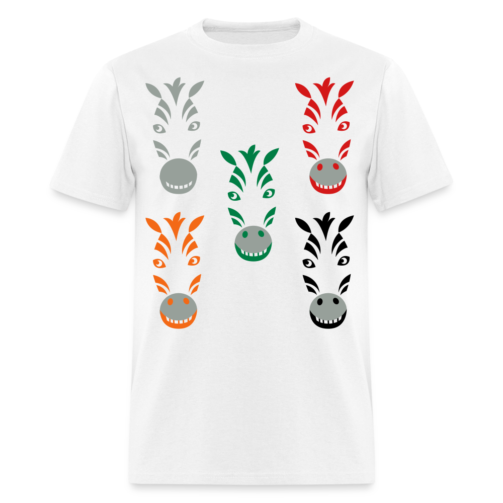 ZEBRAS Unisex Classic T-Shirt - white