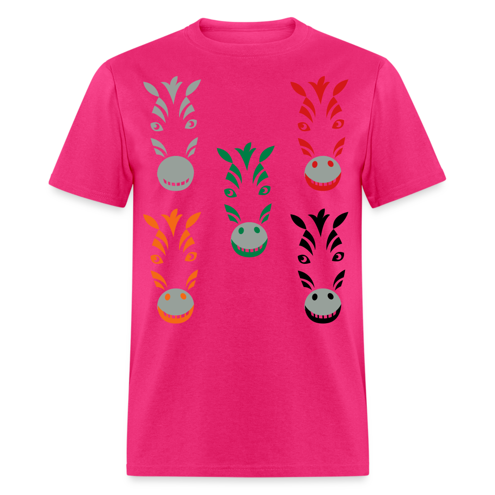 ZEBRAS Unisex Classic T-Shirt - fuchsia