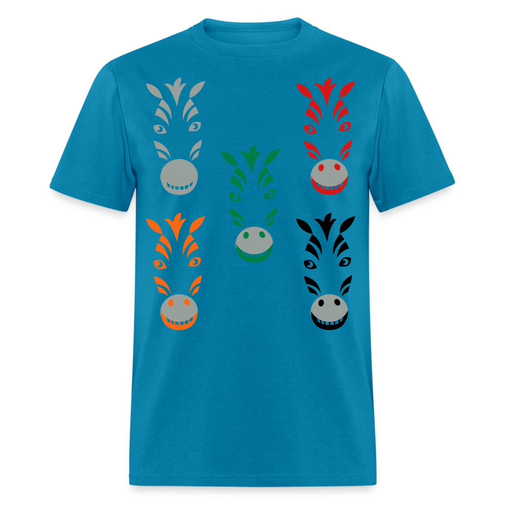 ZEBRAS Unisex Classic T-Shirt - turquoise