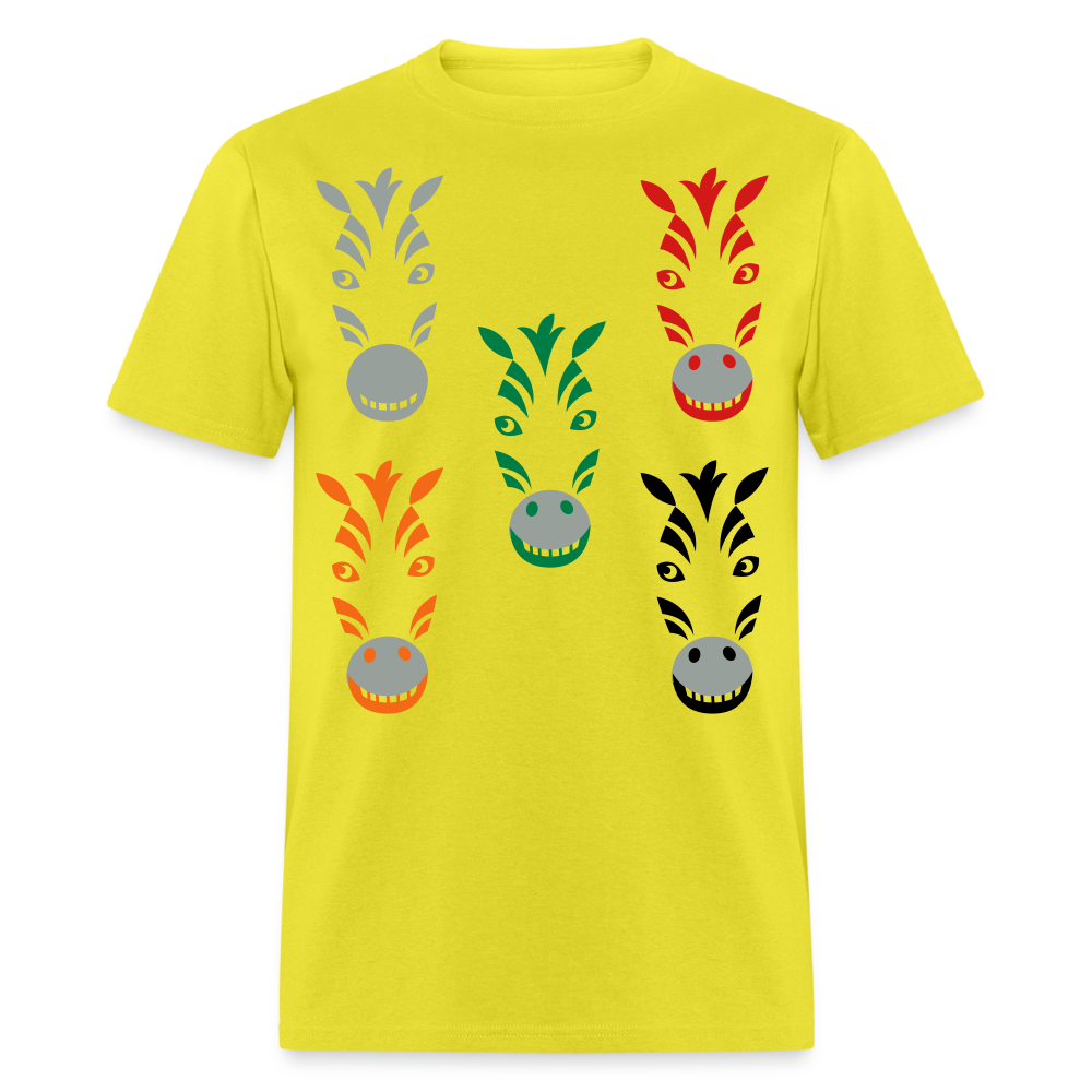 ZEBRAS Unisex Classic T-Shirt - yellow