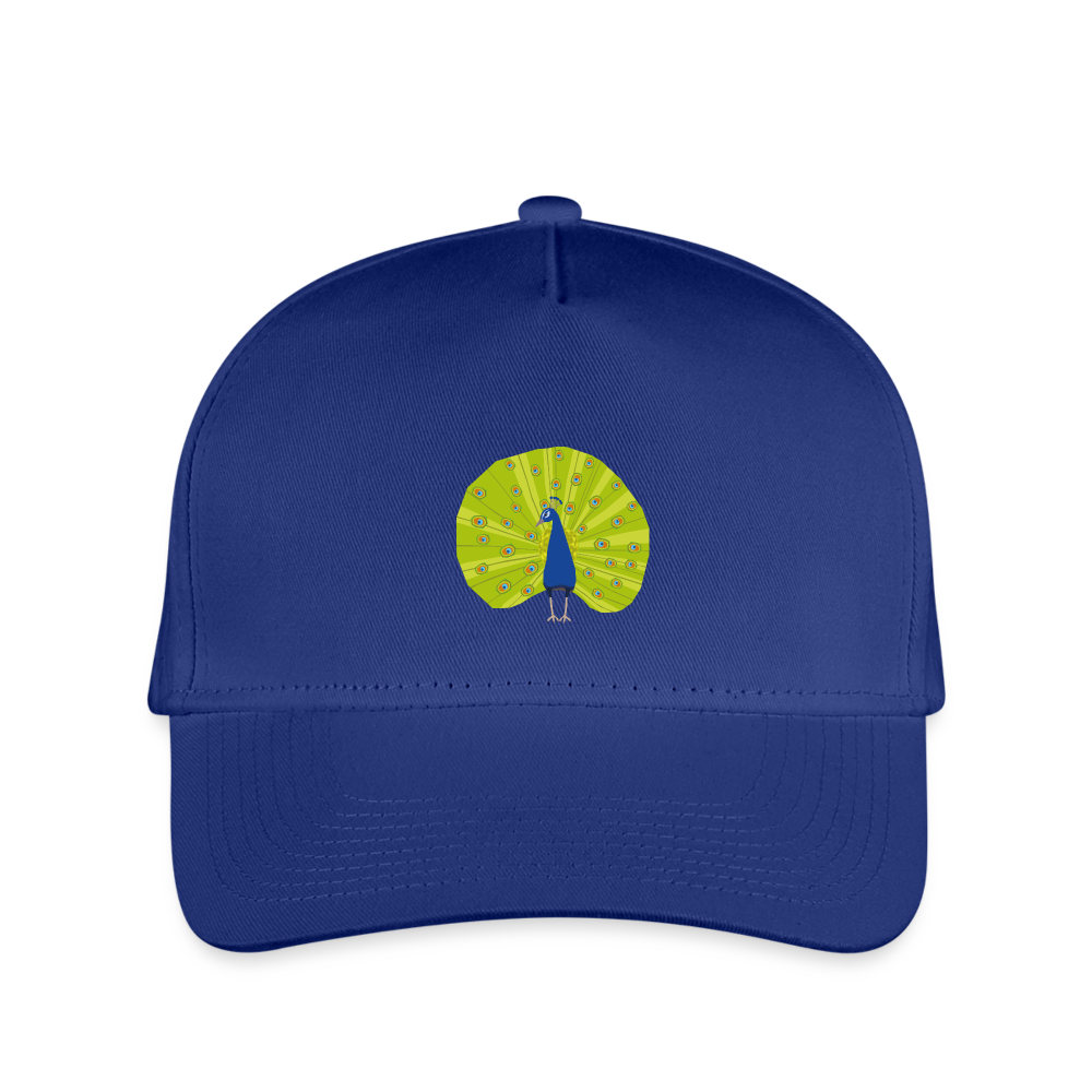 SIE CAPS "PEACOCK" Kid's Snapback Baseball Cap - royal blue