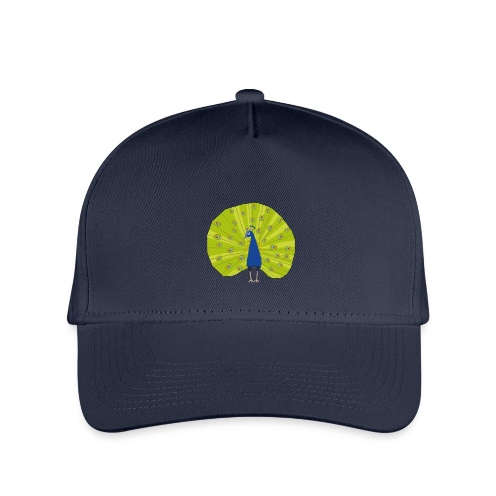 SIE CAPS "PEACOCK" Kid's Snapback Baseball Cap - navy