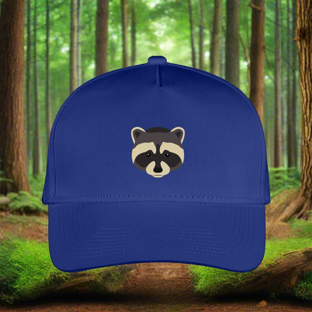 SIE CAPS "RACCOON" Kid's Snapback Baseball Cap - royal blue