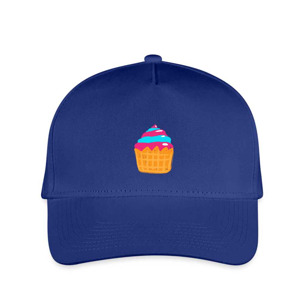 SIE CAPS "CUPCAKE" Kid's Snapback Baseball Cap - royal blue