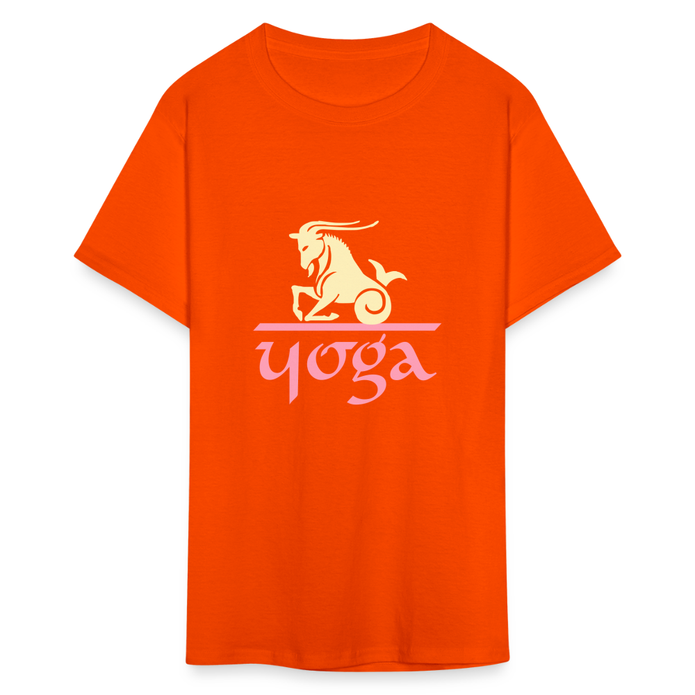 SIE CAPS "GOAT YOGA" Unisex Classic T-ShirtUnisex Classic T-Shirt - orange