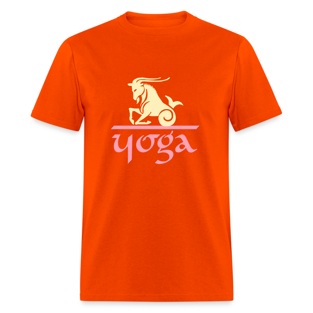 SIE CAPS "GOAT YOGA" Unisex Classic T-ShirtUnisex Classic T-Shirt - orange