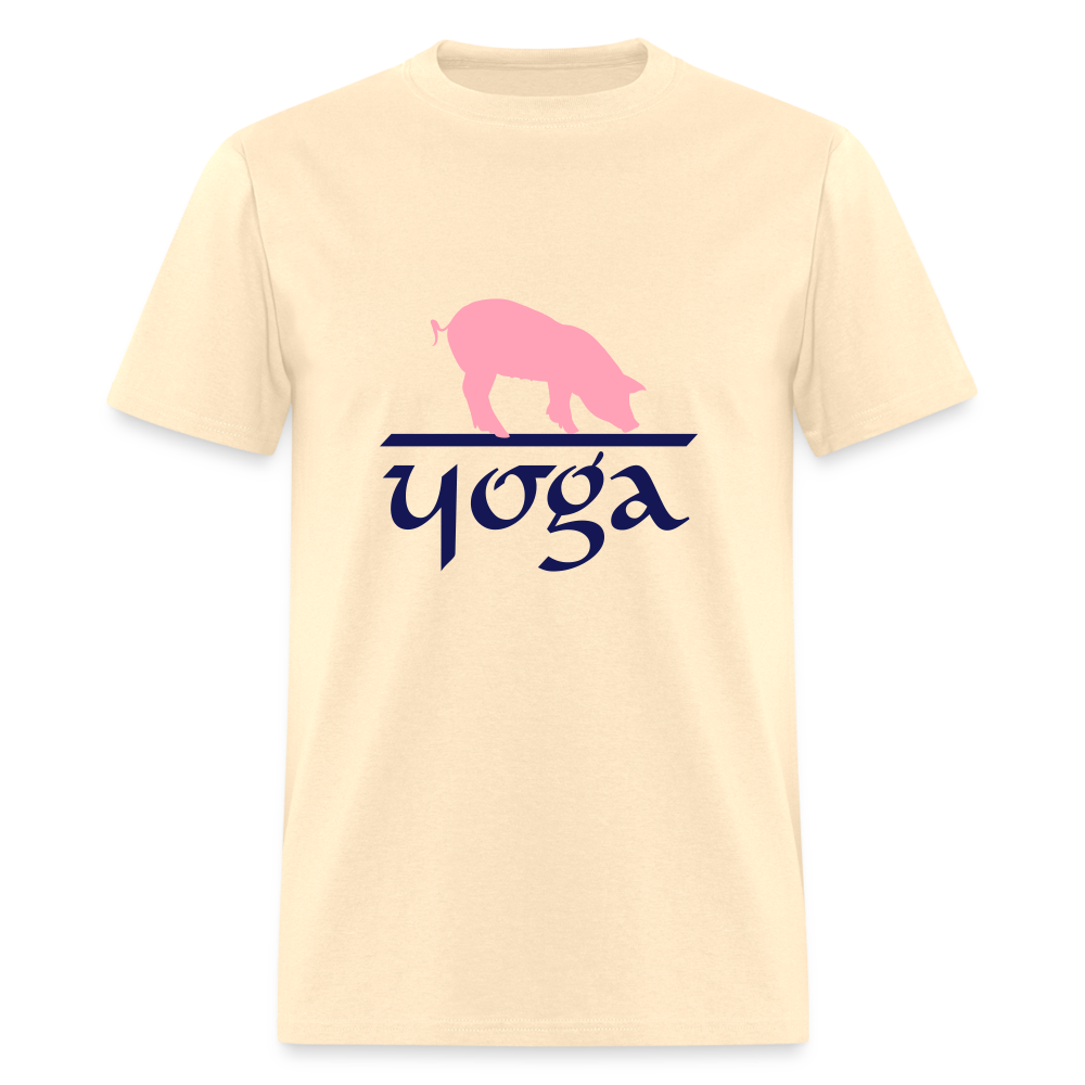 SIE CAPS "PIG YOGA" Unisex Classic T-Shirt - natural