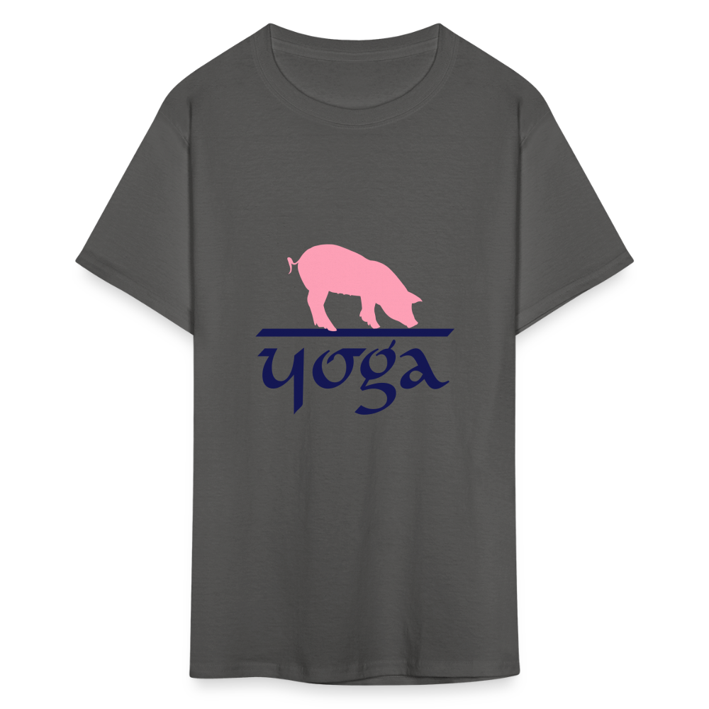 SIE CAPS "PIG YOGA" Unisex Classic T-Shirt - charcoal