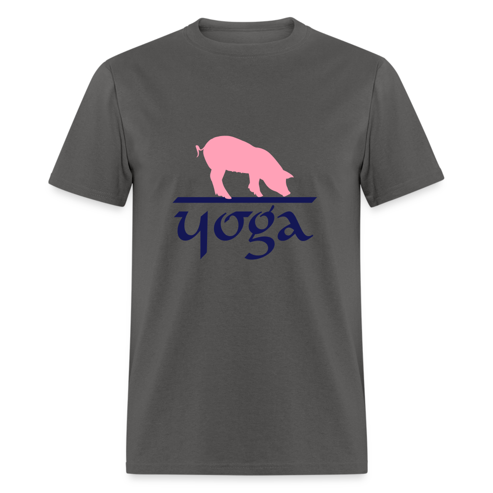 SIE CAPS "PIG YOGA" Unisex Classic T-Shirt - charcoal