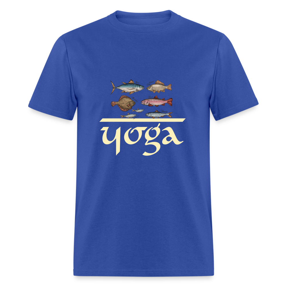 SIE CAPS "FISH YOGA" Unisex Classic T-Shirt - royal blue