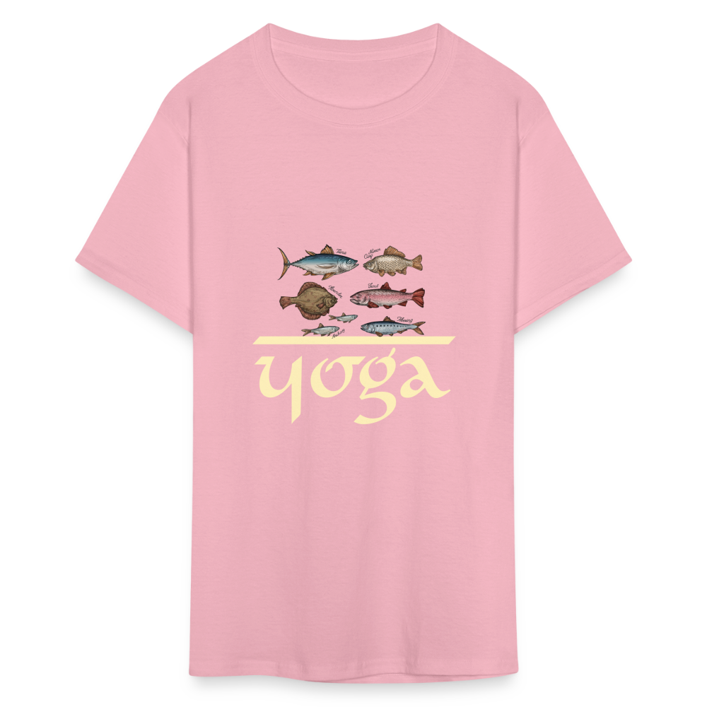 SIE CAPS "FISH YOGA" Unisex Classic T-Shirt - pink