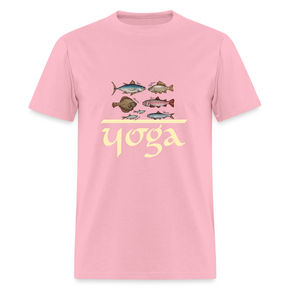 SIE CAPS "FISH YOGA" Unisex Classic T-Shirt - pink