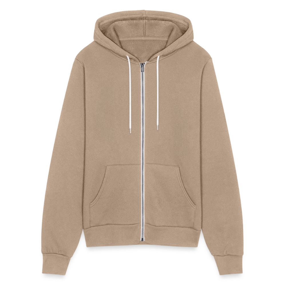 SIE CAPS Bella + Canvas Unisex Full Zip Hoodie - tan