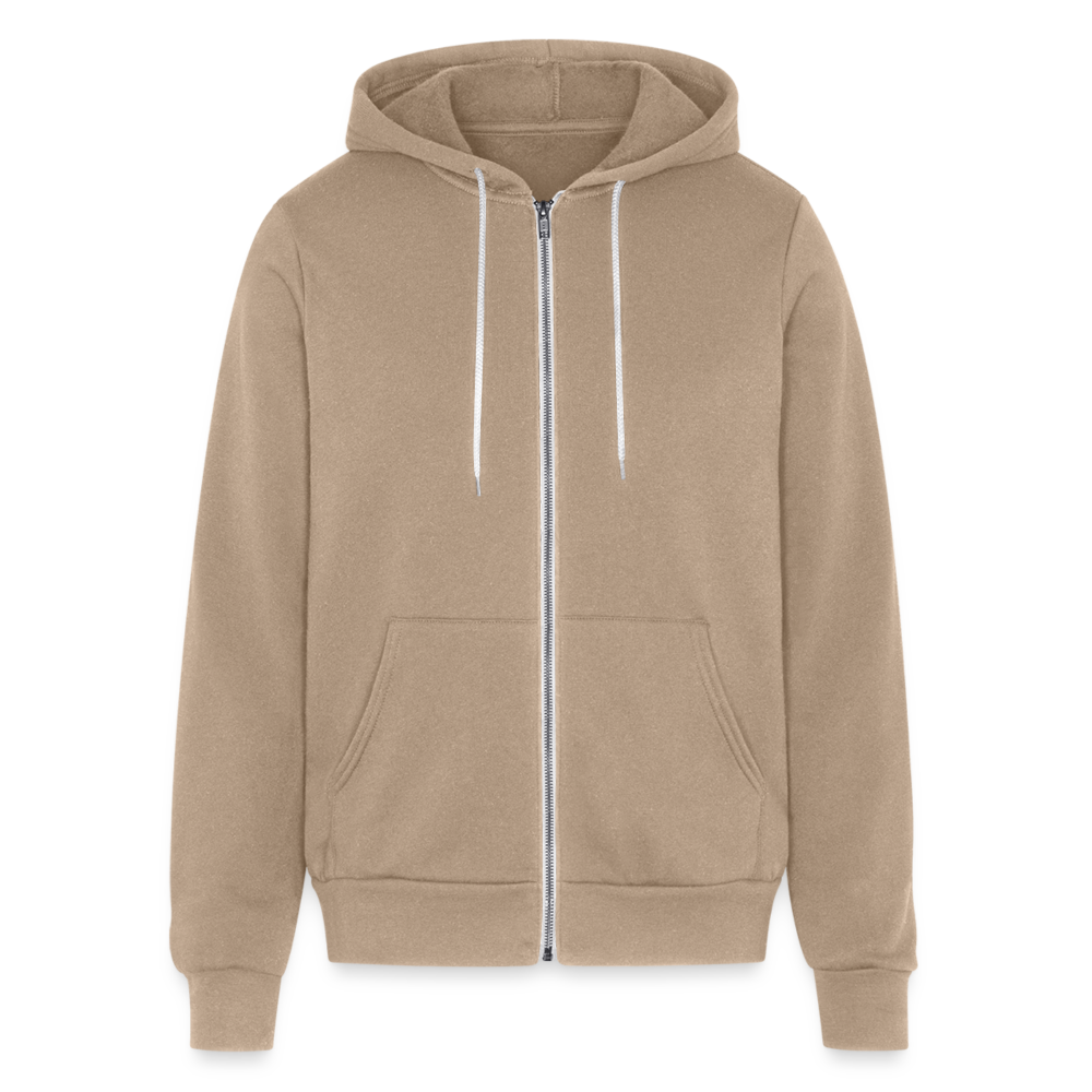 SIE CAPS Bella + Canvas Unisex Full Zip Hoodie - tan