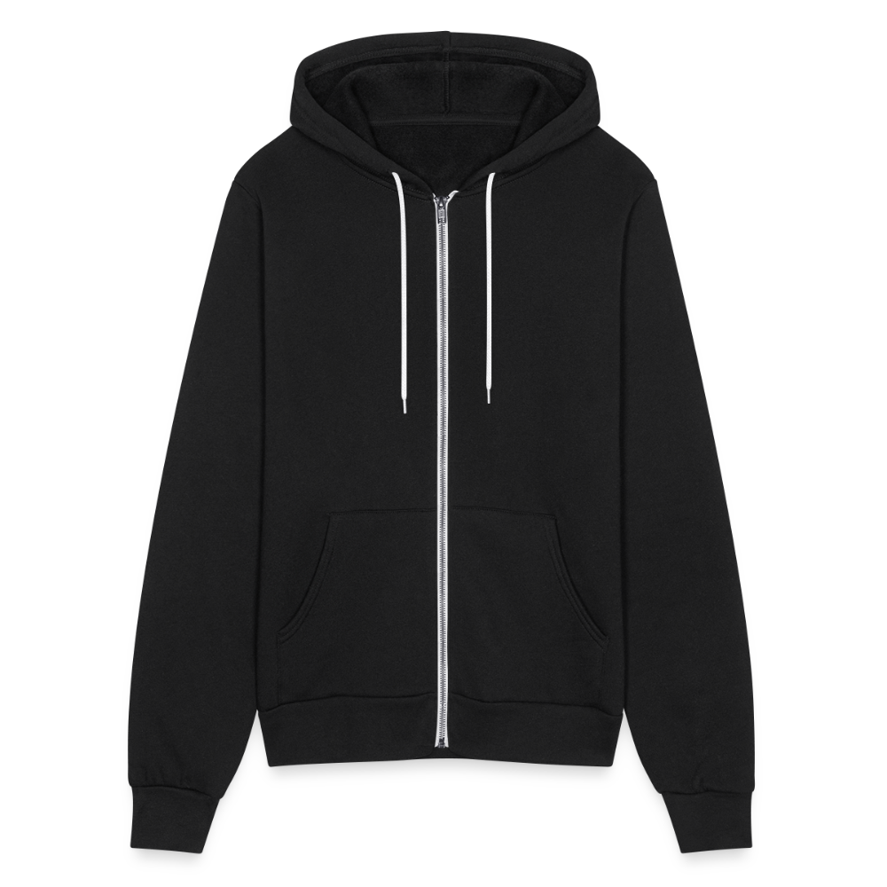 SIE CAPS Bella + Canvas Unisex Full Zip Hoodie - black