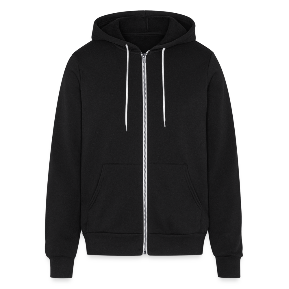 SIE CAPS Bella + Canvas Unisex Full Zip Hoodie - black