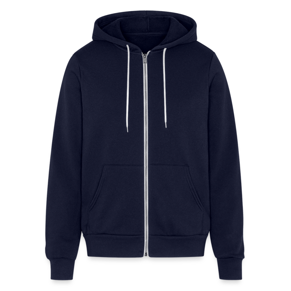 SIE CAPS Bella + Canvas Unisex Full Zip Hoodie - navy