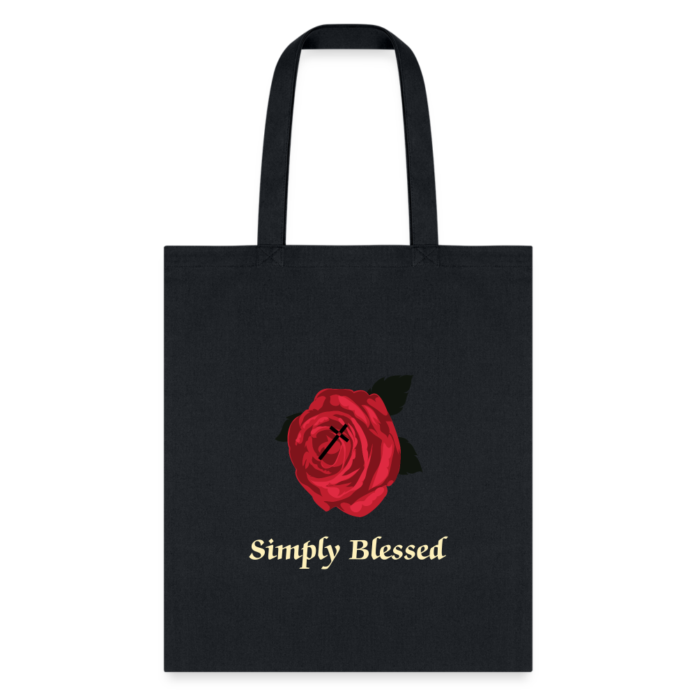 SIE CAPS SIMPLY BLESSED Tote Bag - black