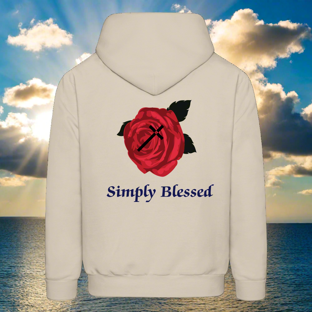 SIE CAPS SIMPLY BLESSED Men's Hoodie - Sand