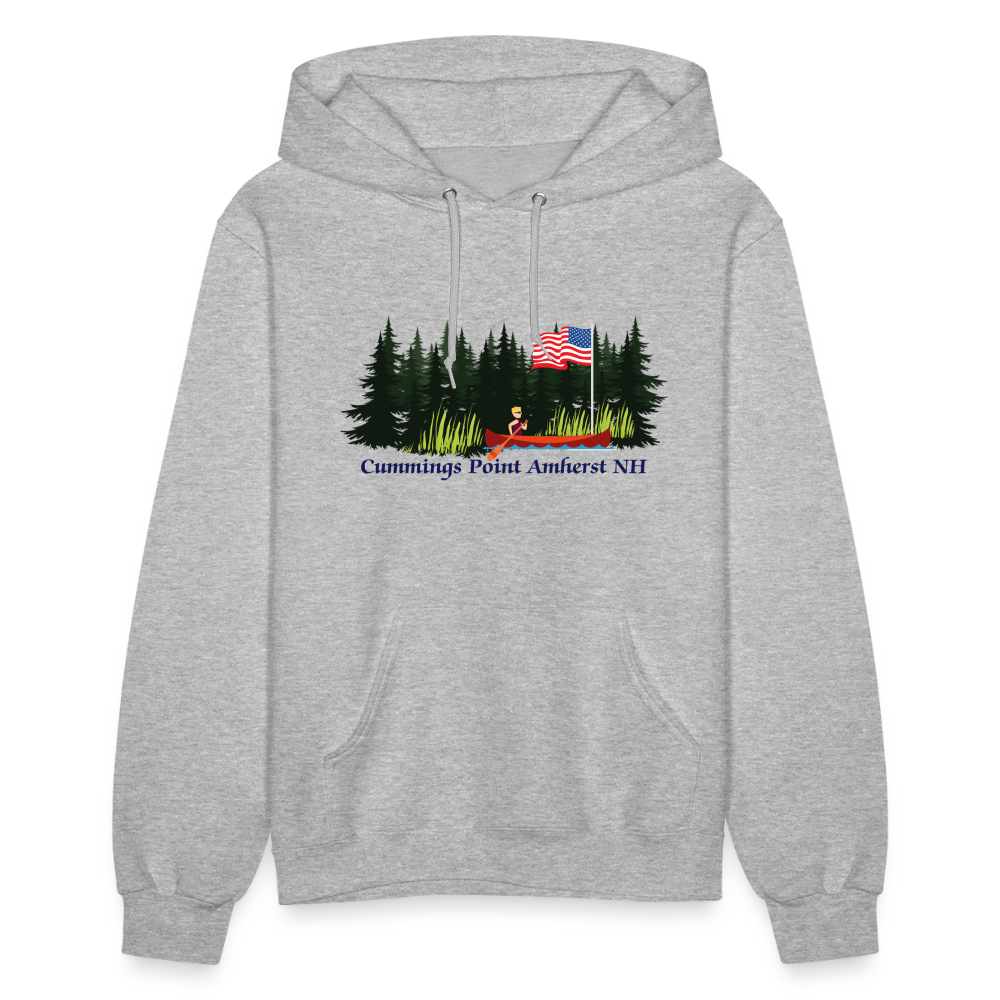 SIE CAPS CUMMINGS POINT Women's Hoodie - heather gray