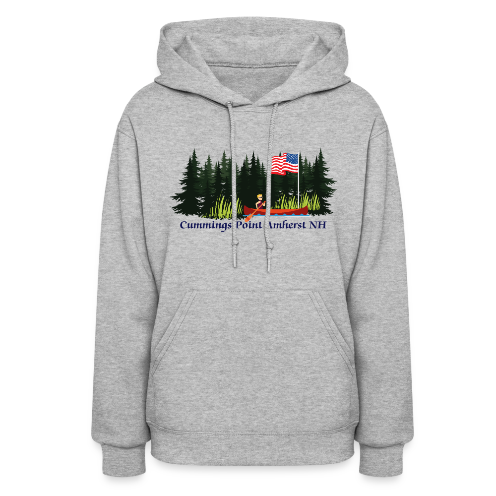 SIE CAPS CUMMINGS POINT Women's Hoodie - heather gray