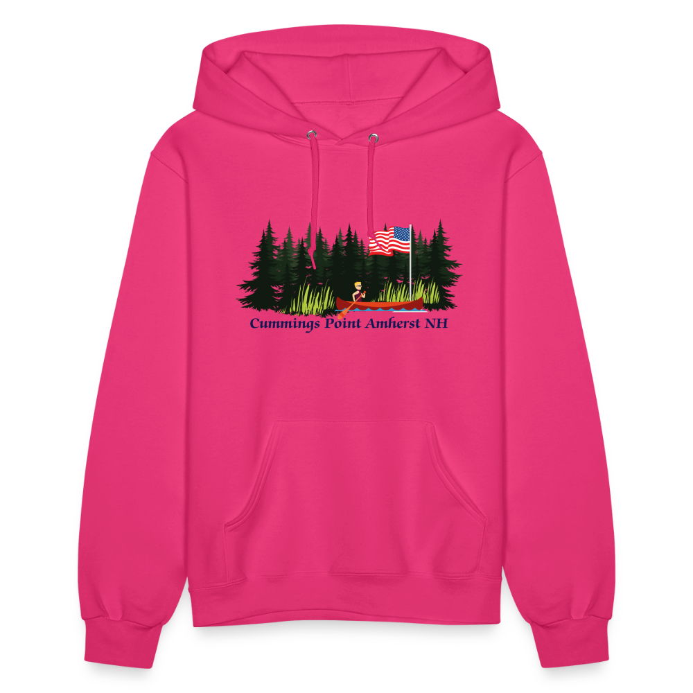 SIE CAPS CUMMINGS POINT Women's Hoodie - fuchsia