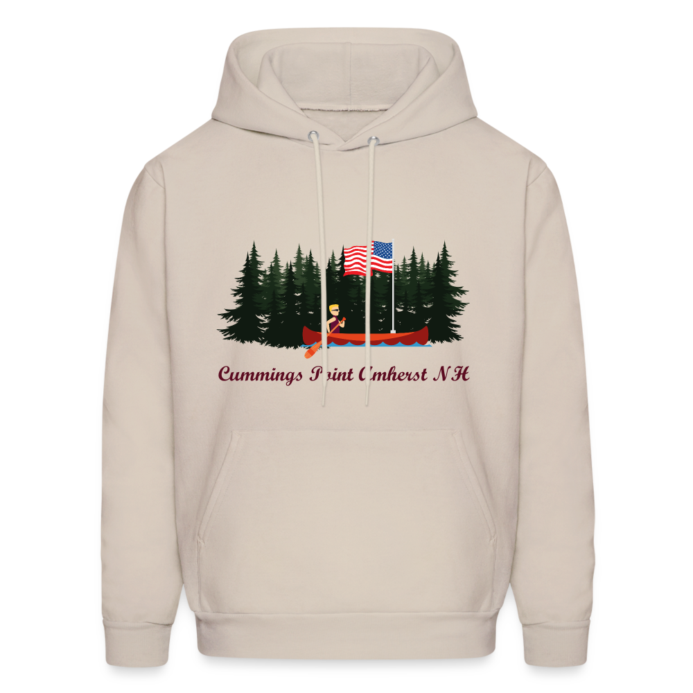 SIE CAPS "Cummings Point" Men's Hoodie - Sand