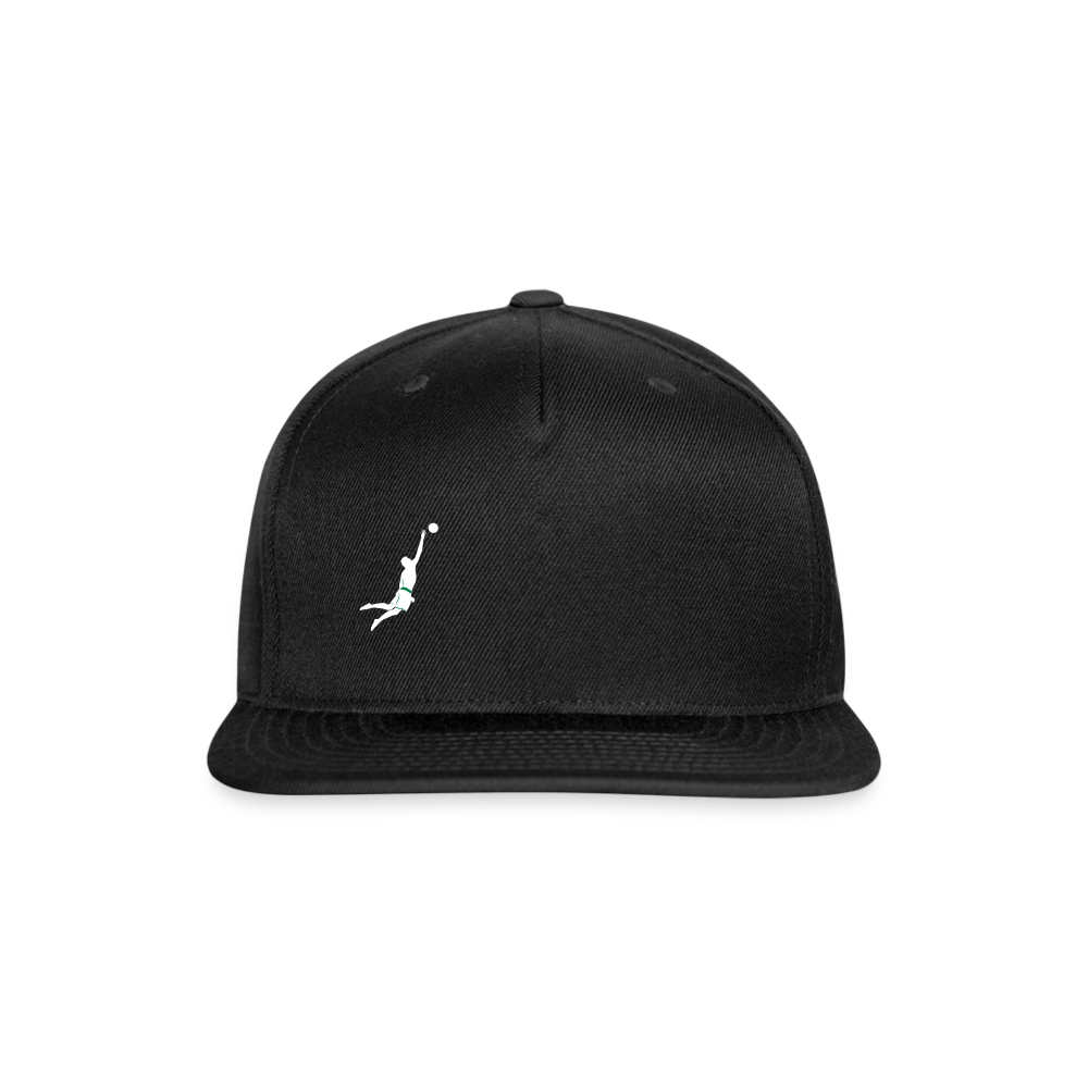 SIE CAPS JUMP BALL Authentic Snapback Baseball Cap - black