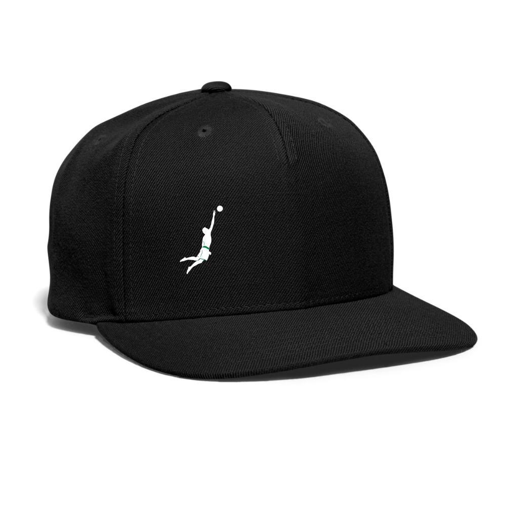 SIE CAPS JUMP BALL Authentic Snapback Baseball Cap - black