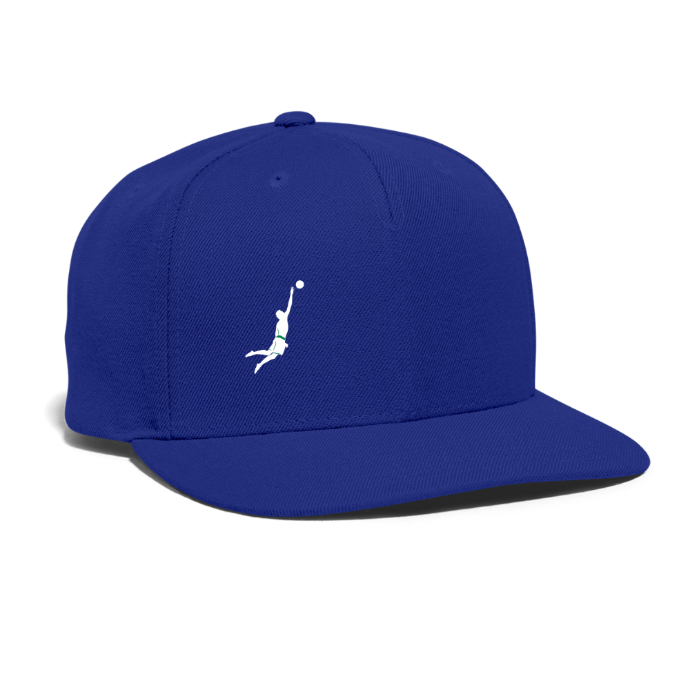 SIE CAPS JUMP BALL Authentic Snapback Baseball Cap - royal blue