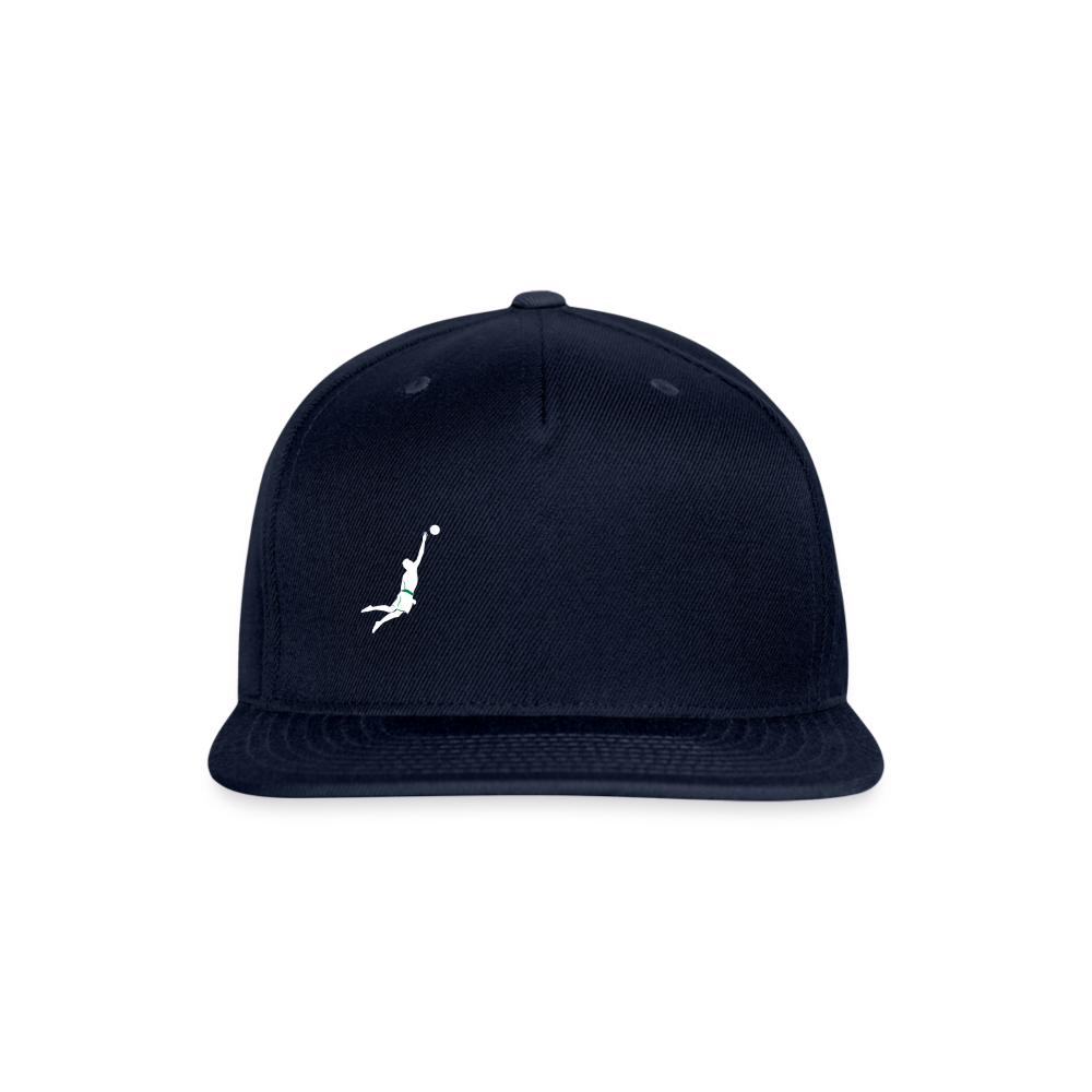 SIE CAPS JUMP BALL Authentic Snapback Baseball Cap - navy