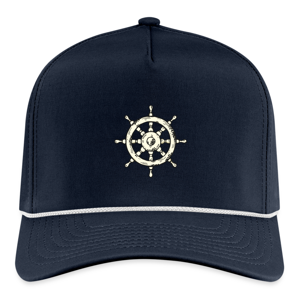 SIE CAPS SHIPS WHEEL Imperial Rope Cap - navy/white