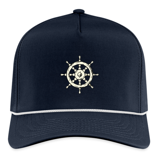 SIE CAPS SHIPS WHEEL Imperial Rope Cap - navy/white