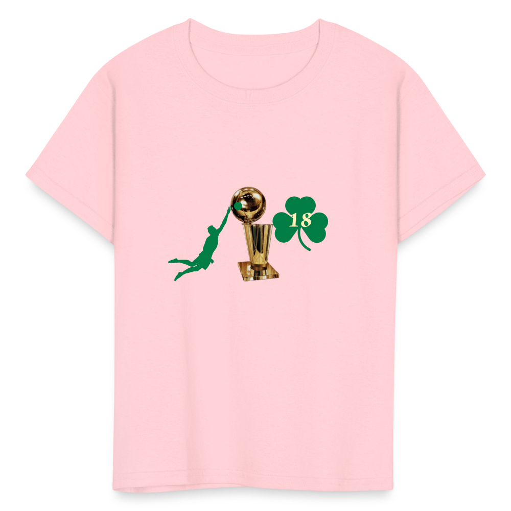 SIE CAPS DUNK 18 TROPHY Kids' Fruit of the Loom T-Shirt - pink