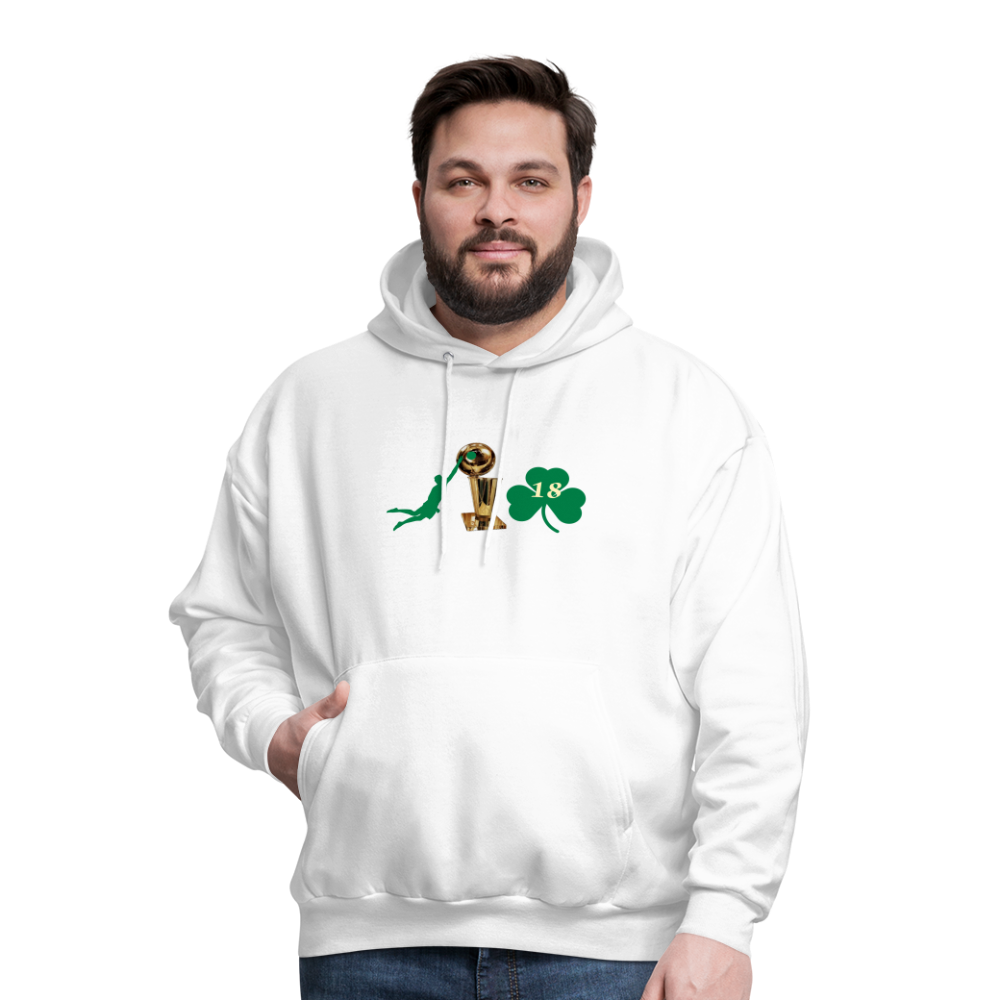 DIE CAPS CELTICS 10 TROPHY CLOVER Men's Hoodie - white