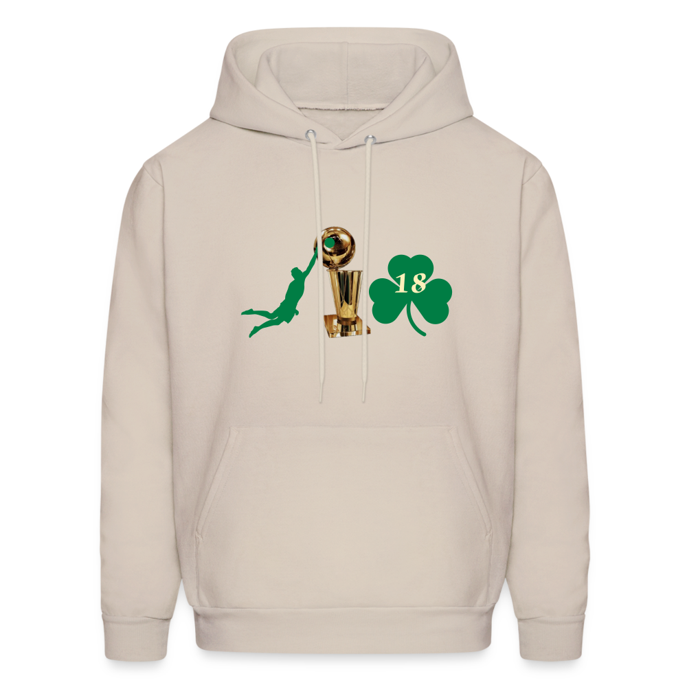 DIE CAPS CELTICS 10 TROPHY CLOVER Men's Hoodie - Sand