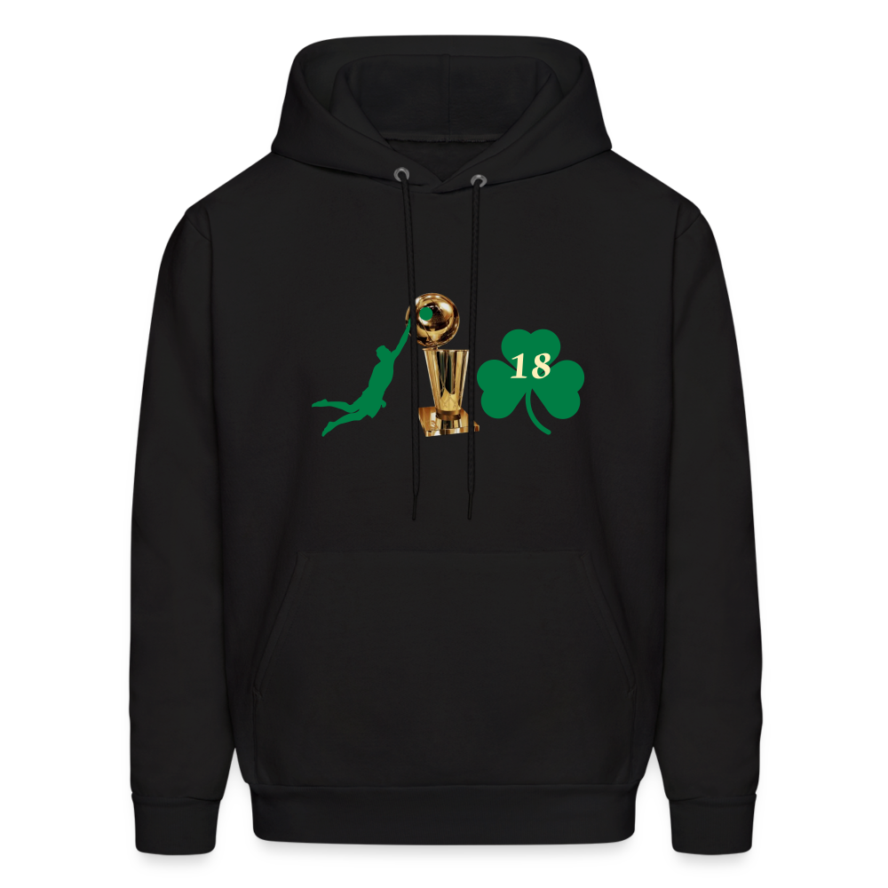 DIE CAPS CELTICS 10 TROPHY CLOVER Men's Hoodie - black