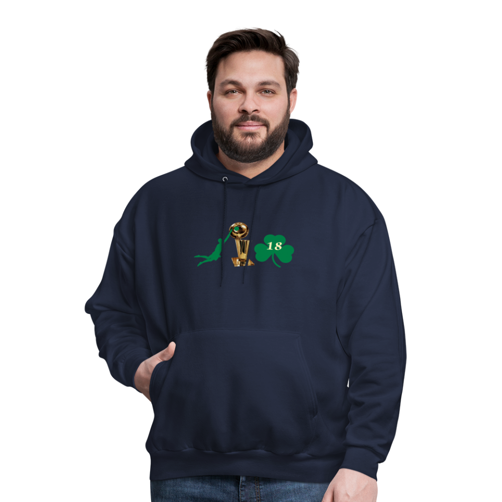 DIE CAPS CELTICS 10 TROPHY CLOVER Men's Hoodie - navy