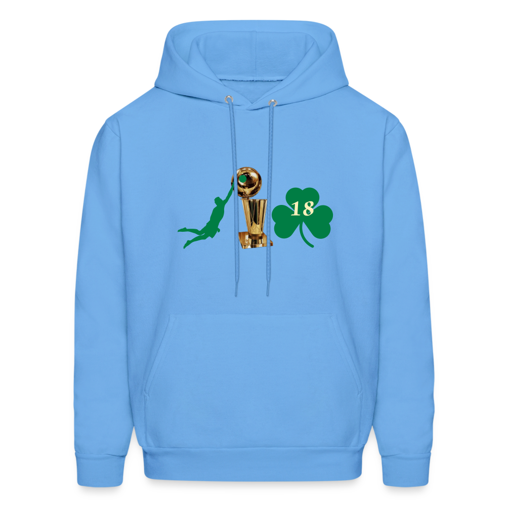 DIE CAPS CELTICS 10 TROPHY CLOVER Men's Hoodie - carolina blue