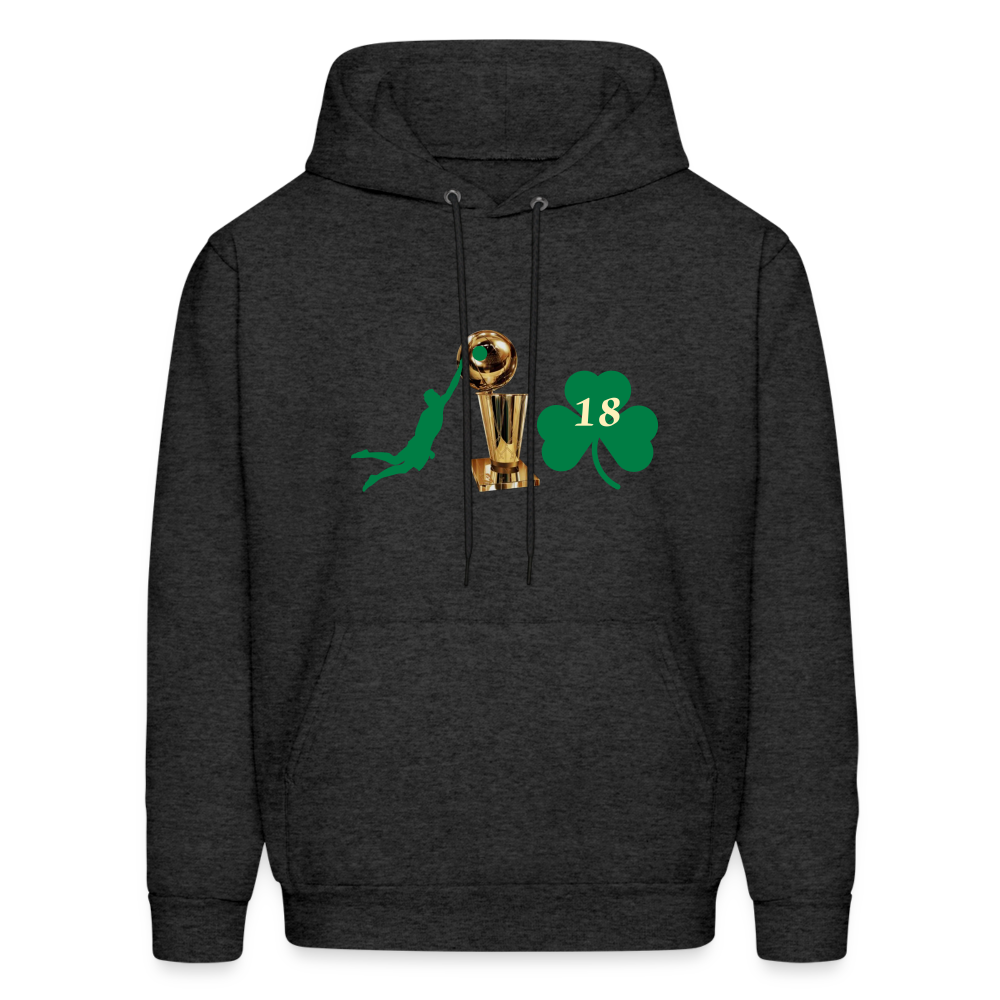 DIE CAPS CELTICS 10 TROPHY CLOVER Men's Hoodie - charcoal grey