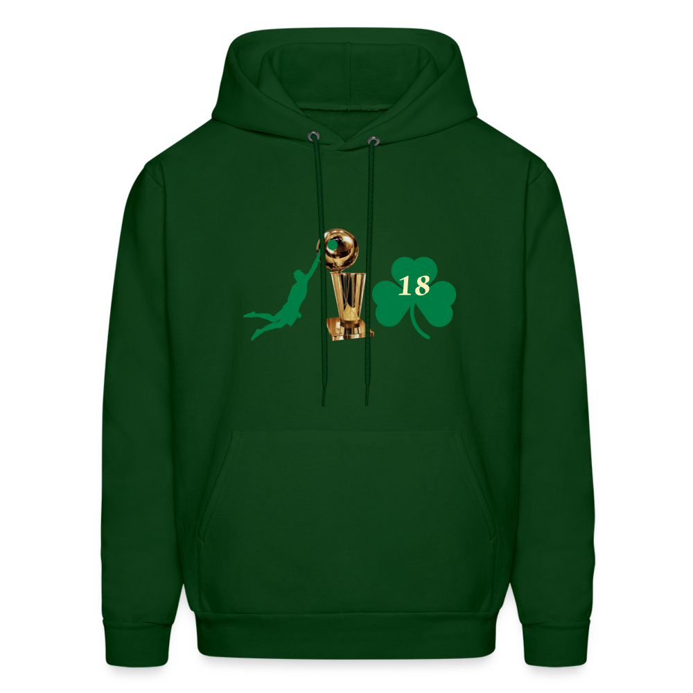 DIE CAPS CELTICS 10 TROPHY CLOVER Men's Hoodie - forest green