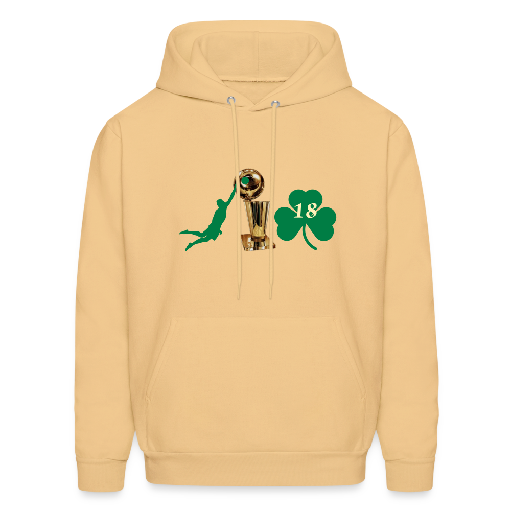 DIE CAPS CELTICS 10 TROPHY CLOVER Men's Hoodie - light yellow