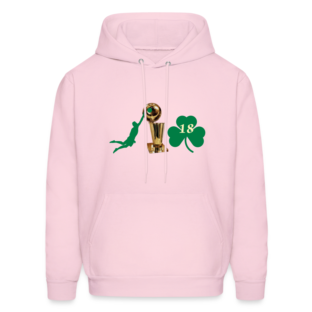 DIE CAPS CELTICS 10 TROPHY CLOVER Men's Hoodie - pale pink